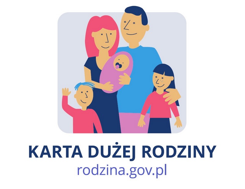 plik graficzny: logo programu Karta Dużej Rodziny